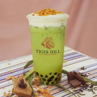 Hình ảnh Matcha kem dừa nướng trân châu đường đen