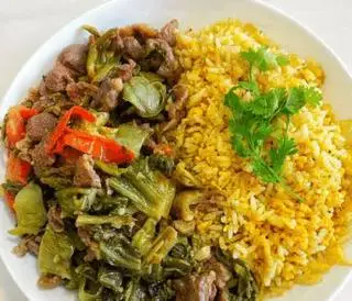 Hình ảnh Cơm chiên dưa bò