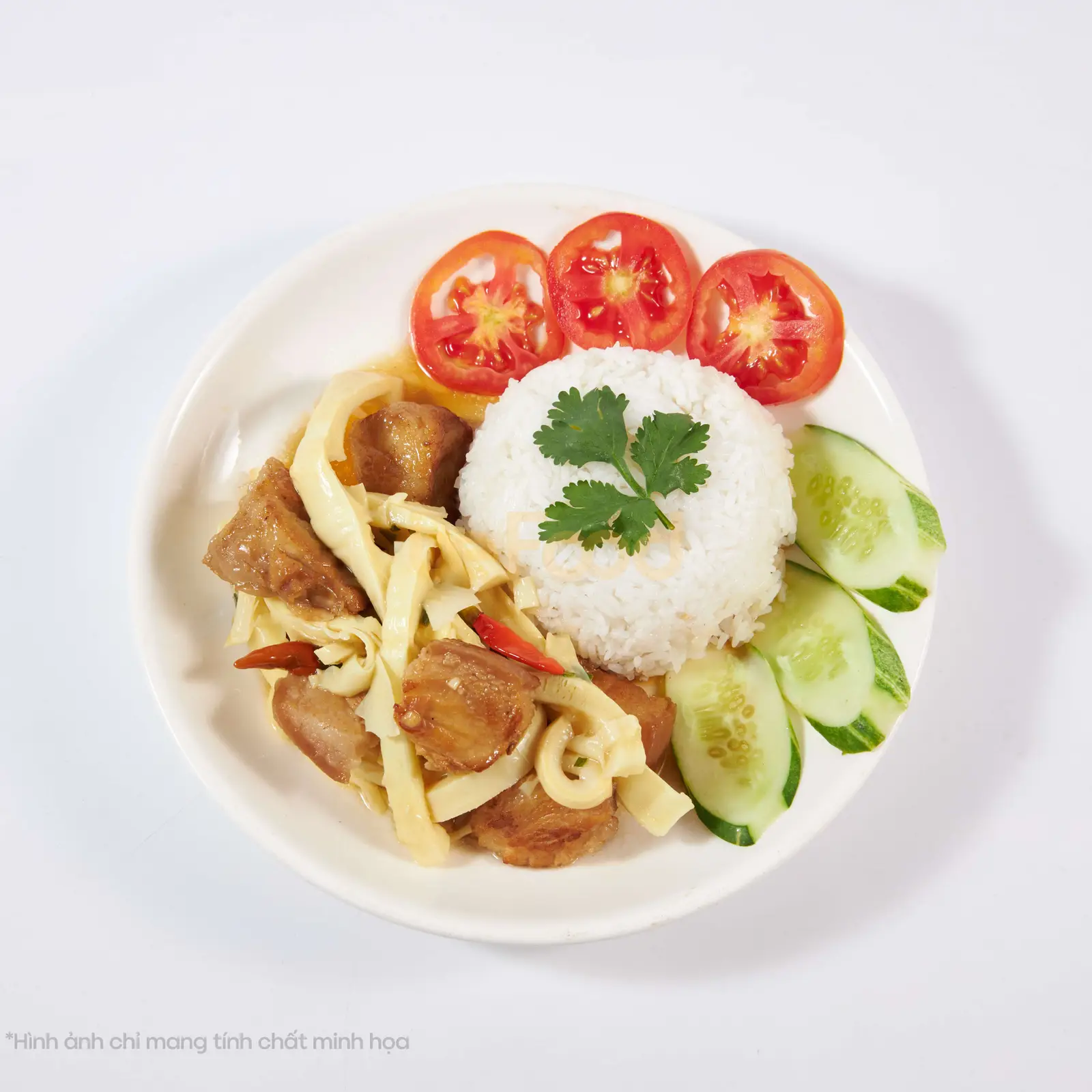 Hình ảnh thịt kho măng
