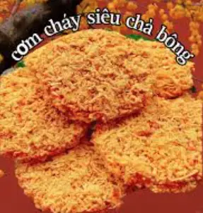 Hình ảnh Cơm cháy siêu chà bông