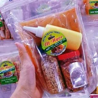 Hình ảnh Combo bánh tráng bơ - set 5 gói