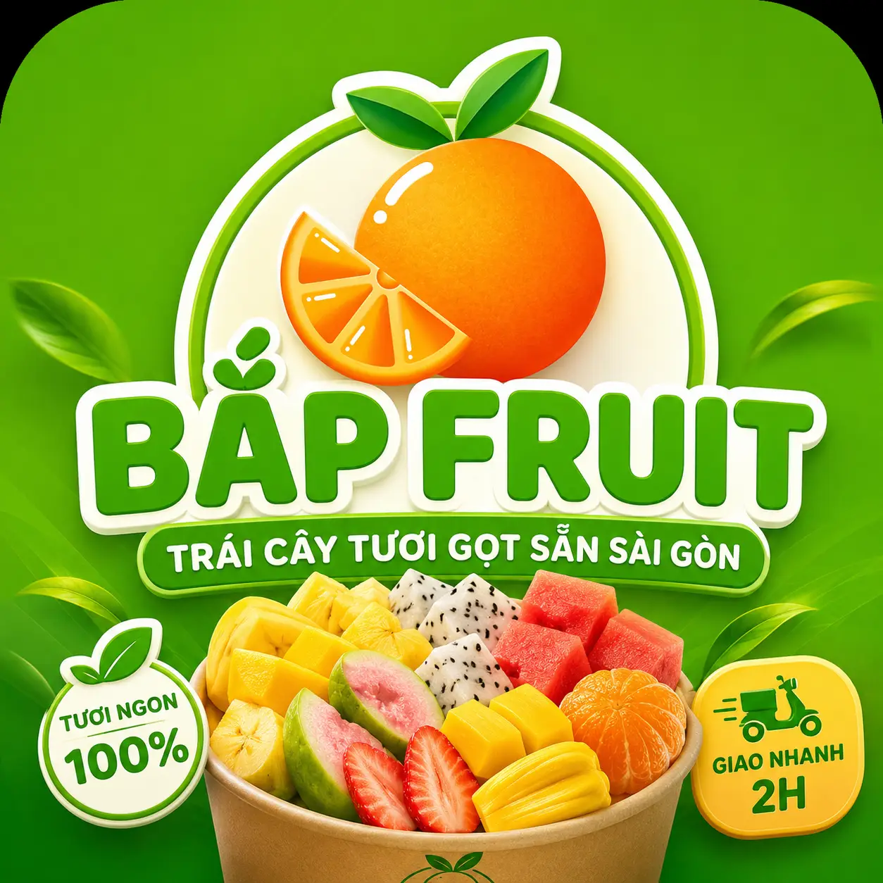 Hình ảnh Bắp Fruit - Trái Cây Tươi Cắt Sẵn - Phạm Ngọc Thảo 