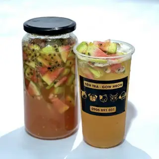 Hình ảnh Trà Ổi Hồng Chanh Dây