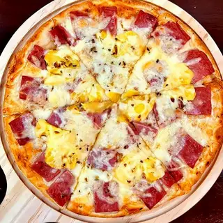 Hình ảnh Combo 1 Hawall pizza M (22cm) + 1 Salad Nga