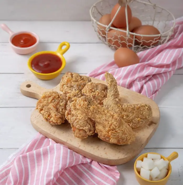 Hình ảnh Gà nửa con Hàn Quốc - mù tạt mật ong
