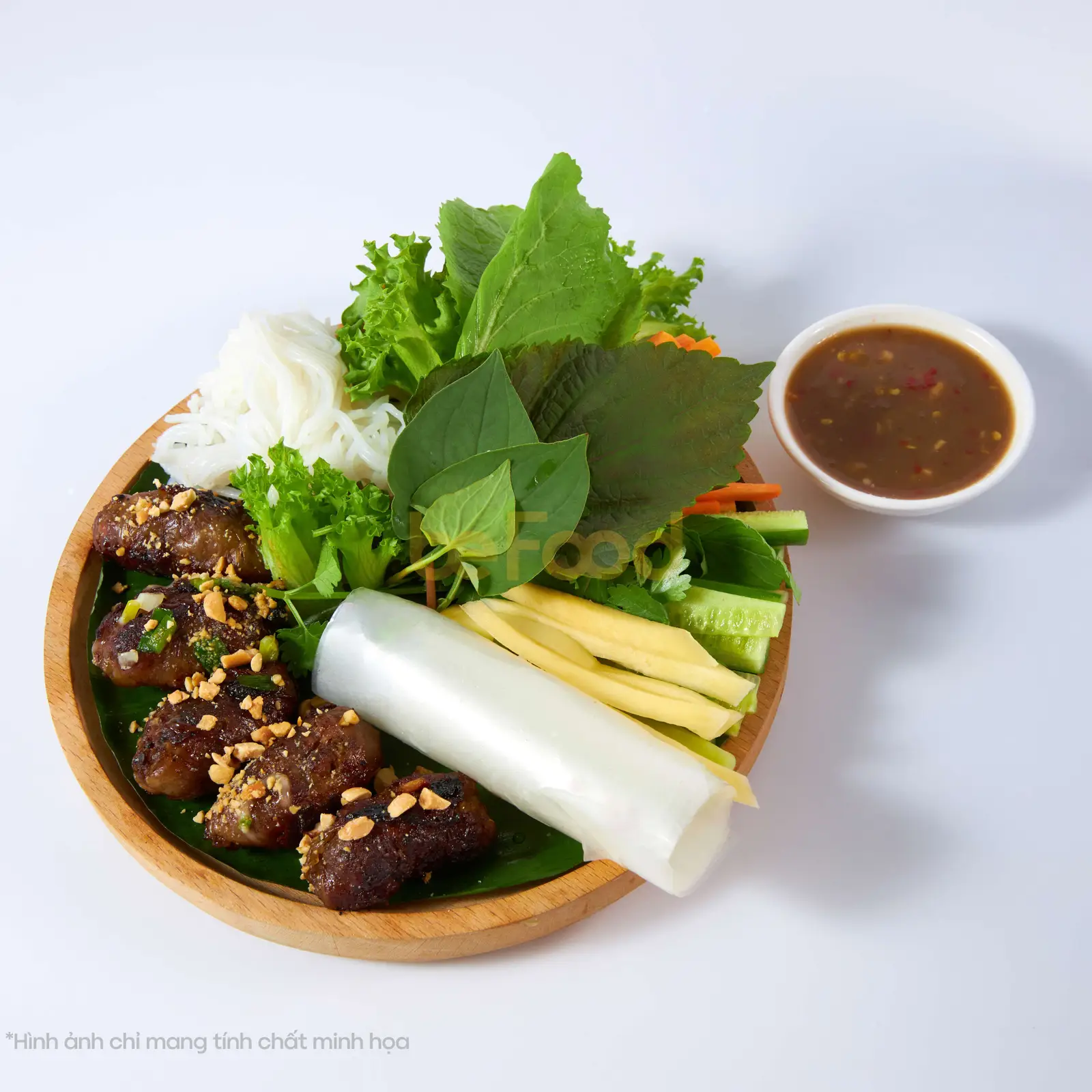 Hình ảnh Combo 3 phần bò lá lốt - 3 phần bò mỡ chài