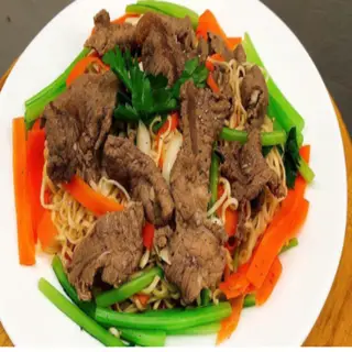 Hình ảnh Mì xào bò