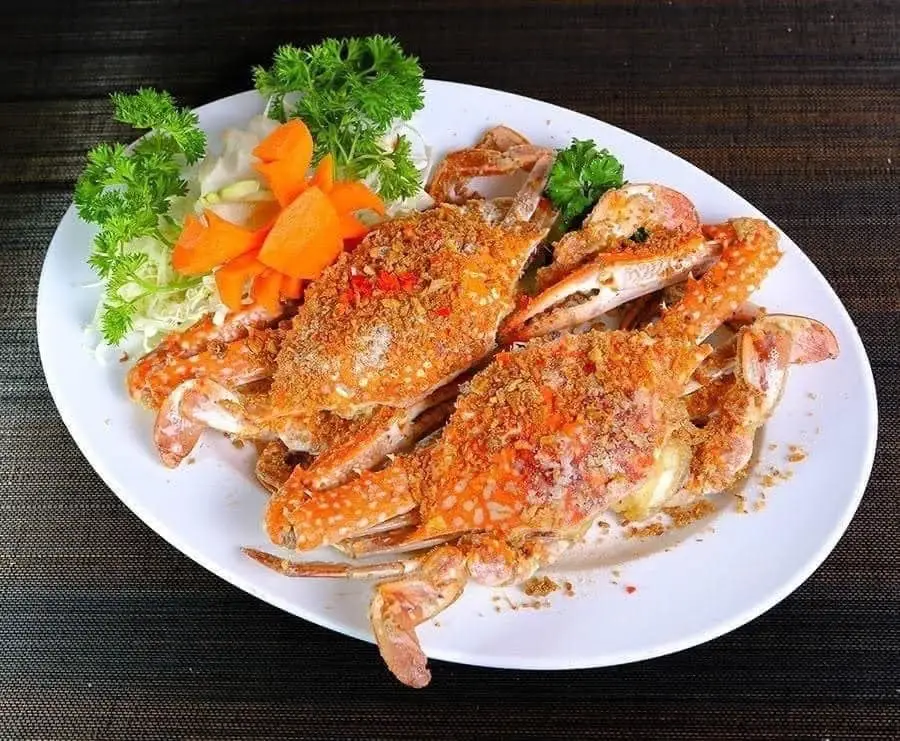 Hình ảnh Cua cháy tỏi