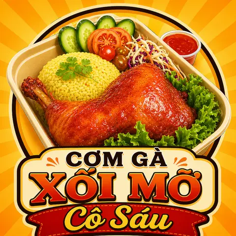Hình ảnh Cơm Gà Xối Mỡ Cô Sáu - Đinh Bộ Lĩnh