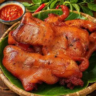 Hình ảnh Má heo nướng muối ớt