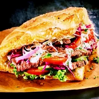 Hình ảnh 5 doner kebab kèm 1 sữa đậu nành