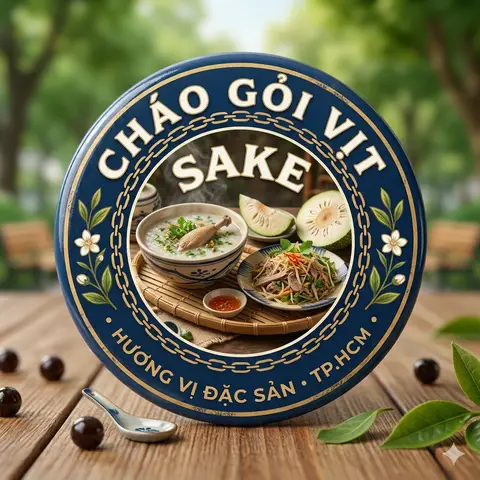 Hình ảnh Cháo Gỏi Vịt Sake - Đường Số 13