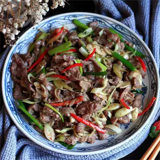 Hình ảnh Bê xào sa tế