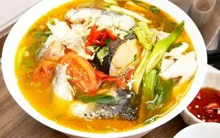 Hình ảnh Lẩu đầu cá hồi