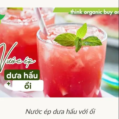 Hình ảnh Ép dưa hấu - ổi