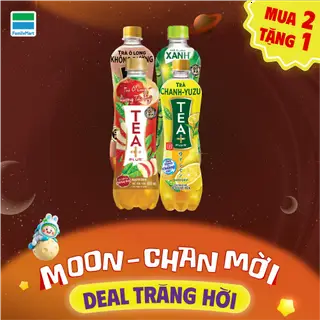 Hình ảnh Mua 2 Tặng 1 Trà Ô Long Teaplus 450ML Bất Kỳ