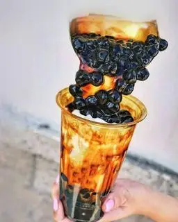 Hình ảnh Sữa tươi trân châu đường đen
