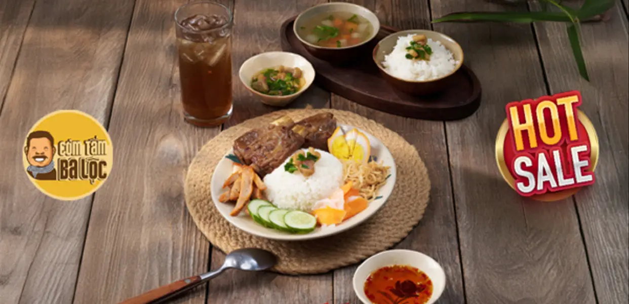 Hình ảnh Cơm Tấm Ba Lộc - Cơm Tấm Long Xuyên & Sườn Nướng Than - Huỳnh Tấn Phát