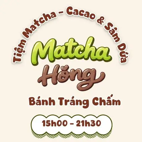 Hình ảnh Matcha Hông - Matcha, Cacao & Sâm Dứa - Dương Bá Trạc