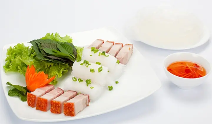 Hình ảnh Bánh hỏi heo quay