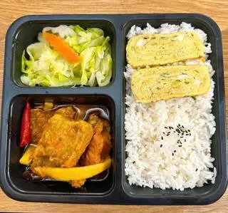Hình ảnh Cơm sườn om dừa sầu riêng