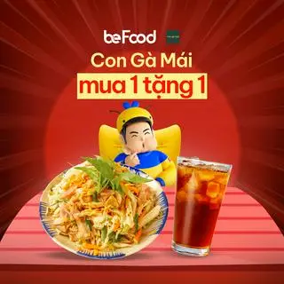 Hình ảnh Mua 1 Tặng 1 - mua 1 Cơm gà xé tặng 1 Trà tắc