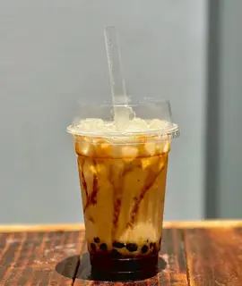 Hình ảnh Sữa tươi trân châu đường đen