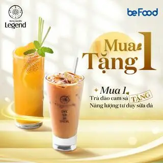 Hình ảnh Combo 2 Mua 1 Trà đào cam sả - Tặng 1 Năng lượng tư duy (sữa đá)