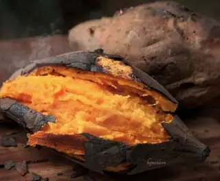 Hình ảnh Khoai lang nướng nhỏ