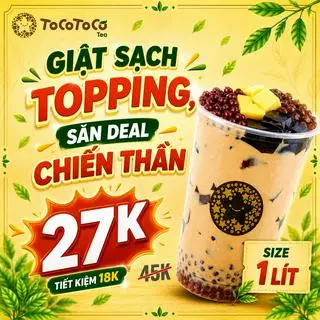 Hình ảnh GIẬT SẠCH TOPPING - SĂN DEAL CHIẾN THẦN