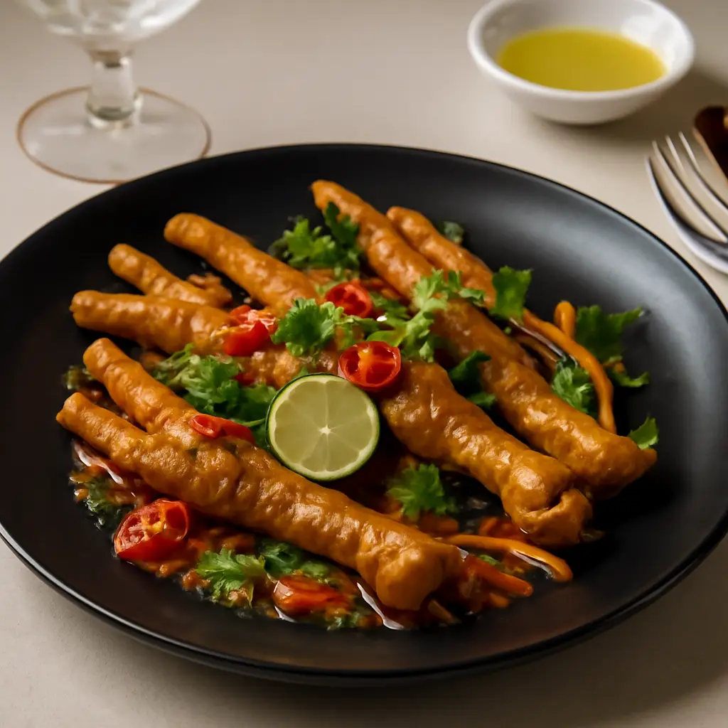 Hình ảnh Chân gà sốt Thái
