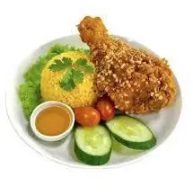 Hình ảnh Cơm đùi gà mắm tỏi