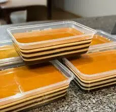 Hình ảnh Rau câu flan cheese vị cà phê