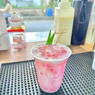 Hình ảnh Latte mây hồng