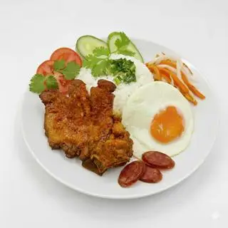 Hình ảnh Cơm sườn - trứng