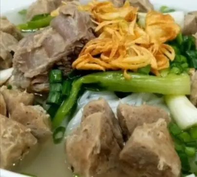 Hình ảnh Bún bò bò viên giò