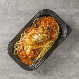 Hình ảnh Mì Ý sốt bò bằm gà Teriyaki