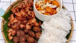 Hình ảnh Bún chả băm