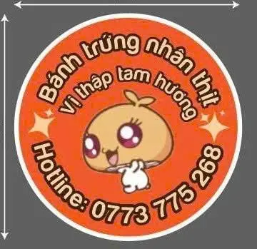 Hình ảnh Buger Trung Hoa - Bánh Trứng Nhân Thịt - Gia Phú