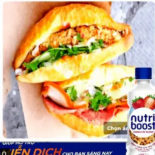 Hình ảnh Bánh mì xúc xích bò khô - nutri dâu