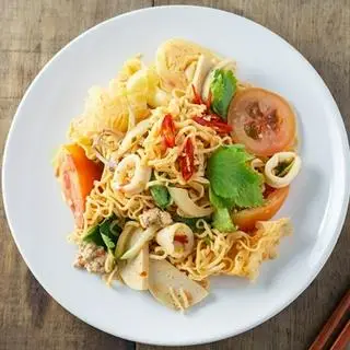 Hình ảnh Mì xào hải sản