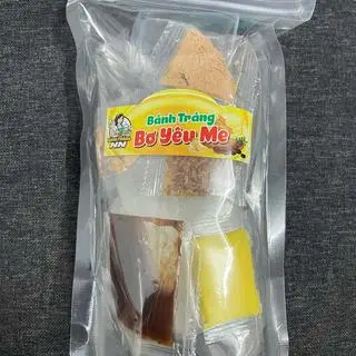 Hình ảnh Bánh tráng phơi sương bơ me
