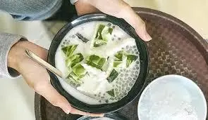 Hình ảnh Chè dừa thạch lá nếp