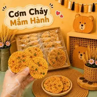 Hình ảnh Cơm cháy mắm hành