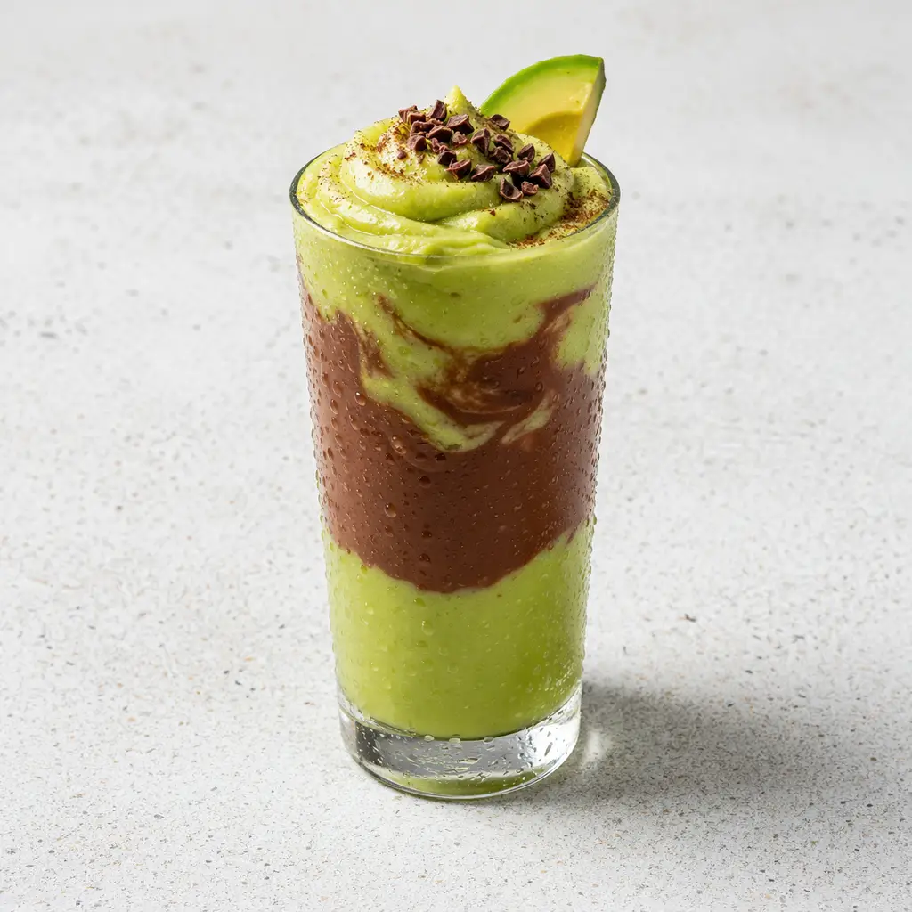 Hình ảnh Sinh tố bơ chuối socola