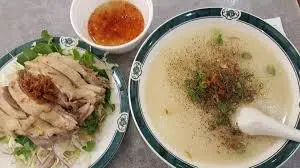 Hình ảnh Phần cháo gỏi vịt 1 người ăn