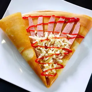 Hình ảnh Crepe ba chỉ phô mai