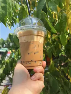 Hình ảnh Cafe sữa pha máy