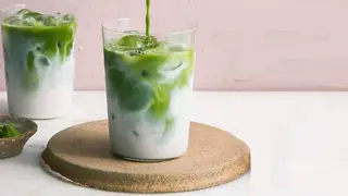 Hình ảnh Matcha sữa gấu