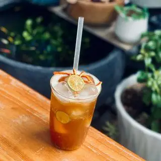 Hình ảnh Hồng trà sốt tắc